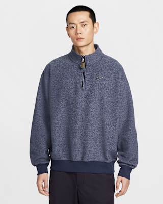 NIKE公式】ナイキ ソロ スウッシュ メンズ フリース⁠1/4ジップ
